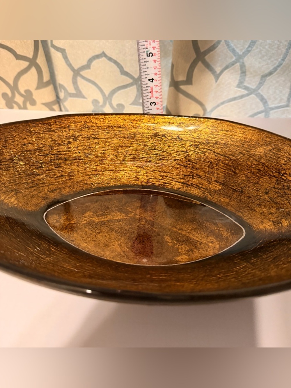 Decorative Bombay Boat Shaped Decorative Bowl